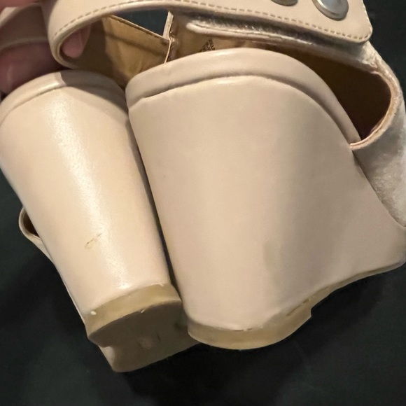 ComfortView Wedge Open Toe Slingback Sandal. Size 8W. - Picture 3 of 5